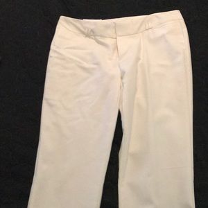 Brand new white straight leg pants.